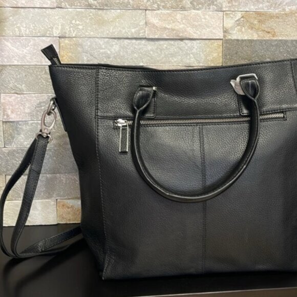 NWOT Blackbook Leather Ladies Business Tote - Picture 6 of 12